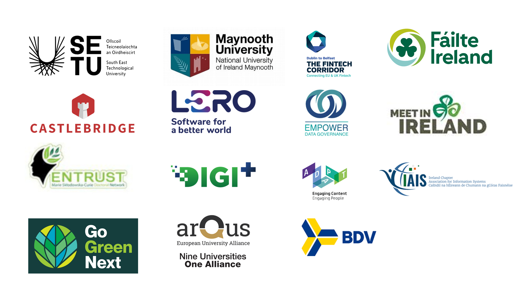 Summit 2025 collaborator organisation logos